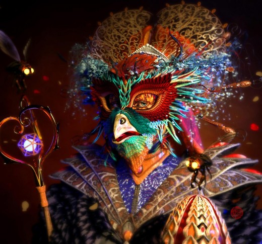 Feeaturing Totem: The Owls - outfit for V4, The GlacierQueen outfit for Victoria 4, DragonKeeper, The DragonEggs, The DragonCorona for Victoria 4 by Arki.
