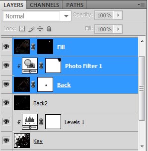 Screen-shot of how I use Photoshop masks to paint out highlights or paint in only the eyes area of my fill light.