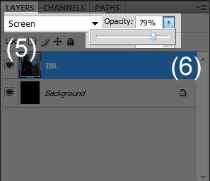 Screen-shot of how I control the intensity of my IBL light.