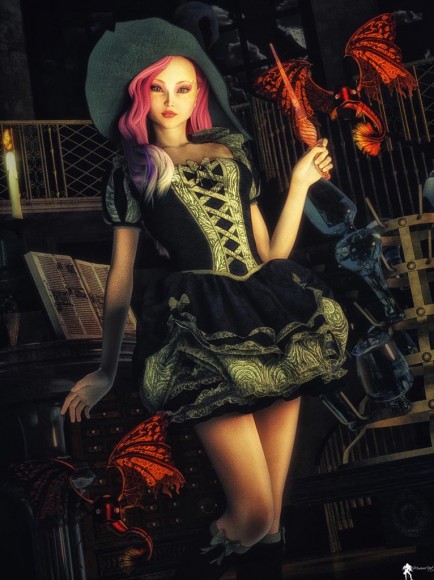 Qualifying item used: Storybook Outfit for Genesis 2 Female(s) (hat) Love Potion for Genesis 2 Female(s) by SARSA.