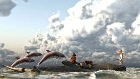 Qualifying item used Tatum Hair, Dolphin & Fantasy Wrap by DAZ Originals